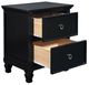 New Classic® Home Furnishings Tamarack Black Nightstand-4