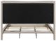 Liberty Furniture New Haven Flax Tone/Sanctuary White King Upholstered Panel Bed-4