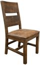 International Furniture Direct Urban Art 7-Piece Brown/Matte Black Dining Set-2