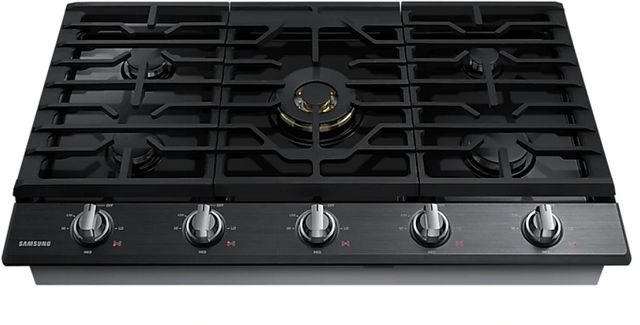 Samsung 36" Black Stainless Steel Gas Cooktop-1