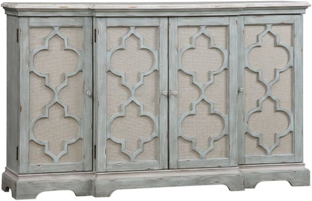 Uttermost® Sophie Sea Gray Cabinet-0