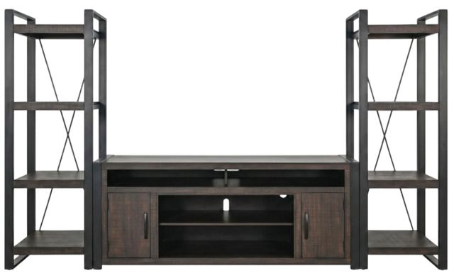 Sunny Designs™ Tobacco Leaf Entertainment Wall-3