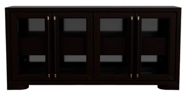 Riverside Furniture Lydia Dark Cabernet Display Sideboard-2