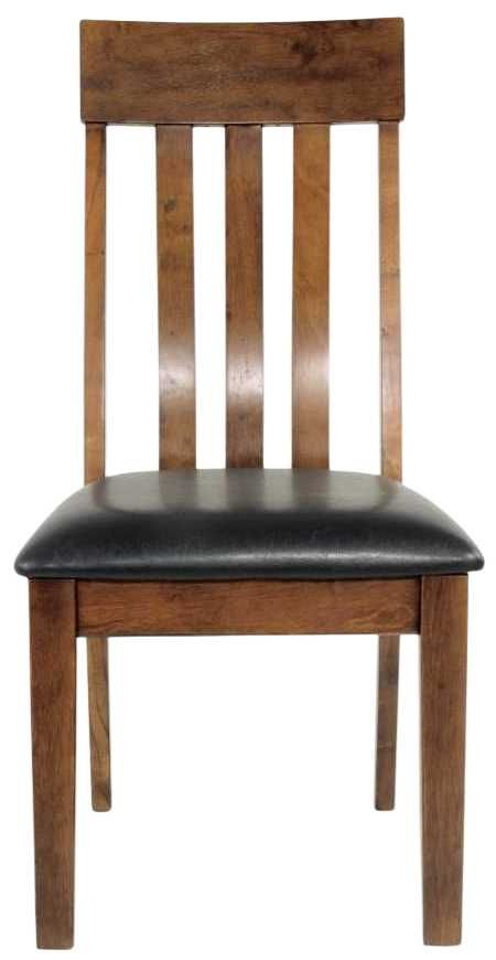 Signature Design by Ashley® Ralene Black/Medium Brown Upholstered Dining Side Chair-1