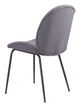 Zuo® Miles Gray Dining Chair-4