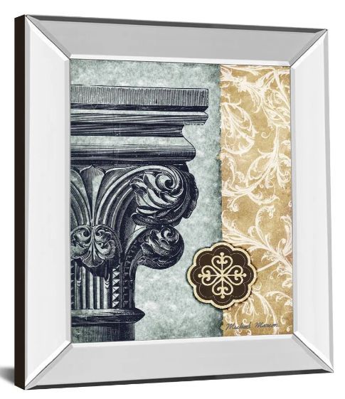 Classy Art Romanesque II by Michael Marcon Mirror Framed Wall Art-1