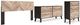 Signature Design by Ashley® Piperton 3-Piece Two-Tone Black/Brown Queen Panel Headboard Bed Set-0