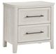 Signature Design by Ashley® Darbonton Dove White Nightstand-0
