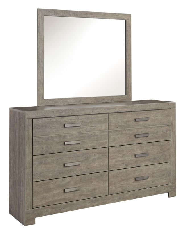 Signature Design by Ashley® Culverbach 3-Piece Gray Queen Panel Bed Set-3