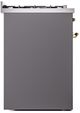 Ilve® Nostalgie II Series 30" Graphite Matte Pro Style Dual Fuel Range-4