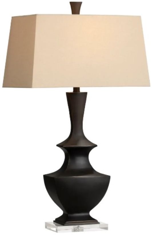 Crestview Collection Swanson Black Table Lamp-0