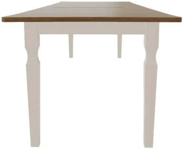 Mavin Customizable 84" Concave Extendable Dining Table with 2 Leaves-2