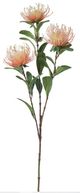 A & B Home Green/Red Protea Stem-0