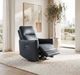 Liberty Furniture Remi Istria Midnight Leather Single Glider Power Recliner-3
