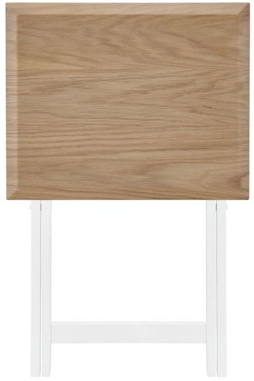 Linon Marlowe Natural Tray Table Set-1