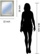 Classy Living Modern Luster Wall Mirror-2
