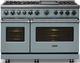 Viking® 7 Series 48'' November Sky Pro Style Dual Fuel Range with Griddle-4