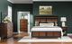 Legacy Classic Fenmore Dark Mocha/Distressed Cherry King Panel Bed-1