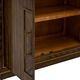 Bassett Mirror Claudia Rich Brown Zebrano Hall Cabinet-5