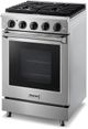 Thor Kitchen® 24" Stainless Steel Pro Style Gas Range-1