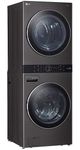 LG WashTower™ Black Steel Electric Laundry Center, 4.5 Cu. Ft. Washer, 7.4 Cu. Ft. Dryer-2