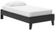 Signature Design by Ashley® Socalle Matte Black Youth Twin Platform Bed-0