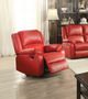ACME Furniture Zuriel Red Manual Rocker Recliner-1