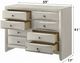 ACME Furniture Ramondi Antique White Dresser-2