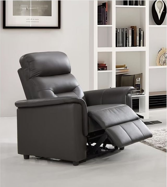 IFDC 8140 Soft Brown Power Recliner -2
