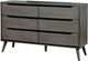 Furniture of America® Lennart 4-Pieces Gray Queen Bedroom Set-4