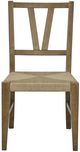 Bernards Tarrington Almond Slat Back Side Chair with Cushion-3