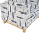 Legends Home Dovetail Blue/Gray Accent Chair-3
