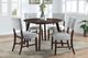 New Classic® Home Furnishings Tioga Gray Upholstered Dining Side Chair-1