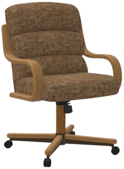 Chromcraft Customizable Nova Swivel Casual Dining Chair-0
