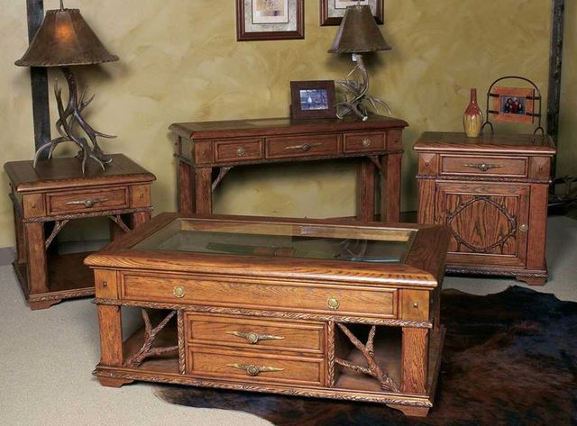 Marshfield Furniture Brown Whitetail Ridge End Table-1