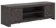 Signature Design by Ashley® Cayboni Dark Charcoal LG TV Stand with Fireplace Option-0