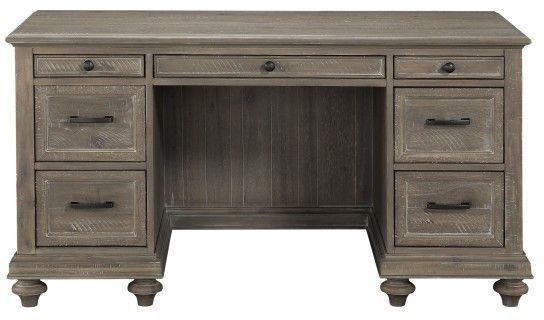 Mazin Furniture Cardano Light Brown Executive Desk-0