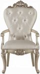ACME Furniture Gorsedd 2-Piece Cream/Golden Ivory Arm Chair-3
