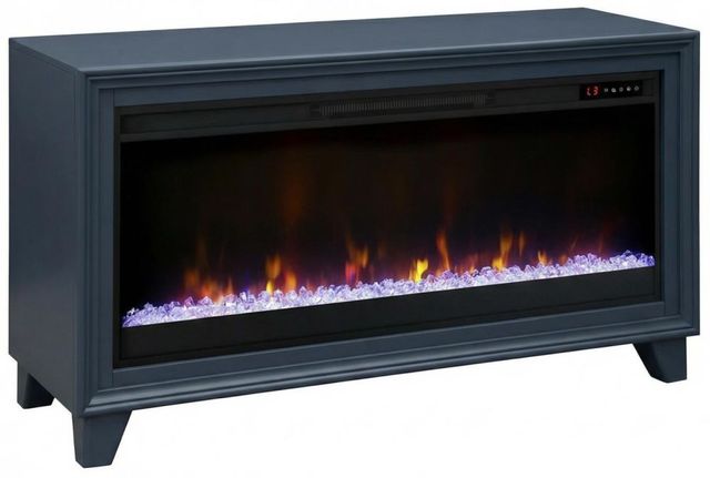 Legends Home Fairfield Denim Blue Modular Fireplace Cabinet-0