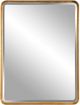 Uttermost® Crofton Antiqued Gold Leaf Large Mirror-0