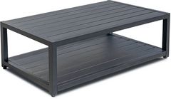 Enclover Chestnut Outdoor Coffee Table - Black