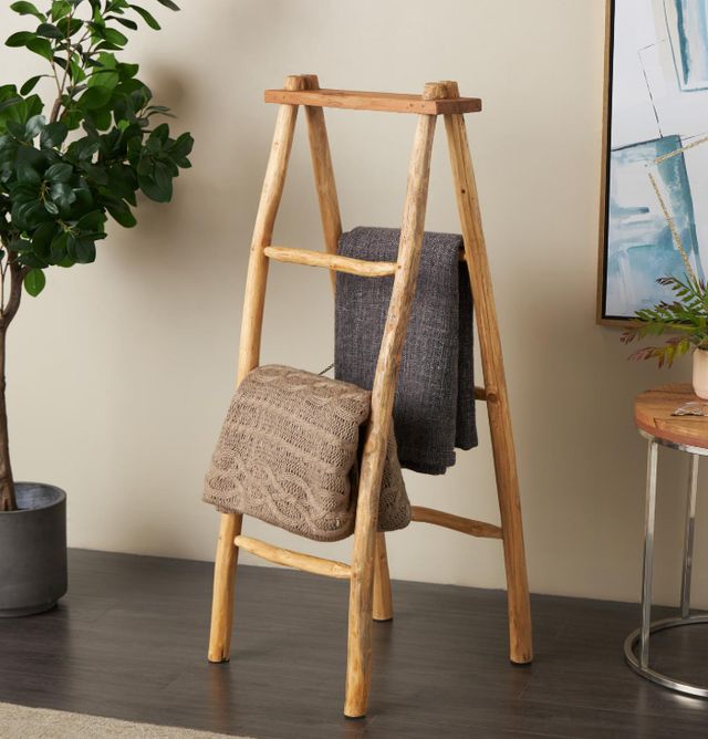 Deco Marche Brown 48" 4-Rack Ladder-3