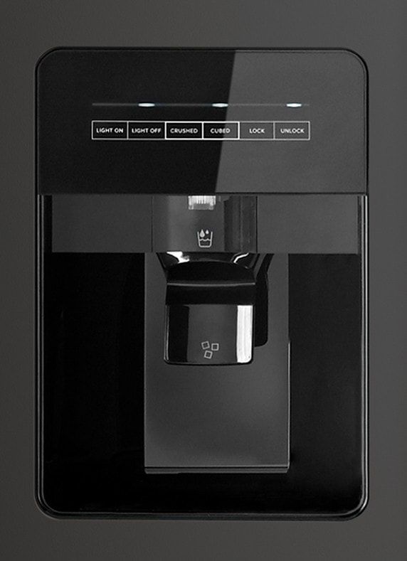 Crosley® 33" 21.41 Cu. Ft. Black Side-by-Side Refrigerator -2