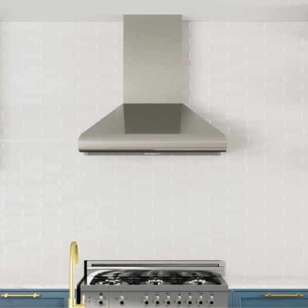 XO Fabriano 48" Stainless Steel Wall Mounted Range Hood-1
