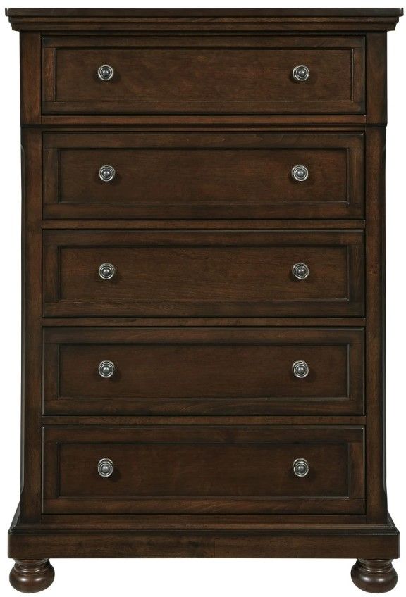 Millennium® by Ashley® Porter Rustic Brown Chest of Drawers-1