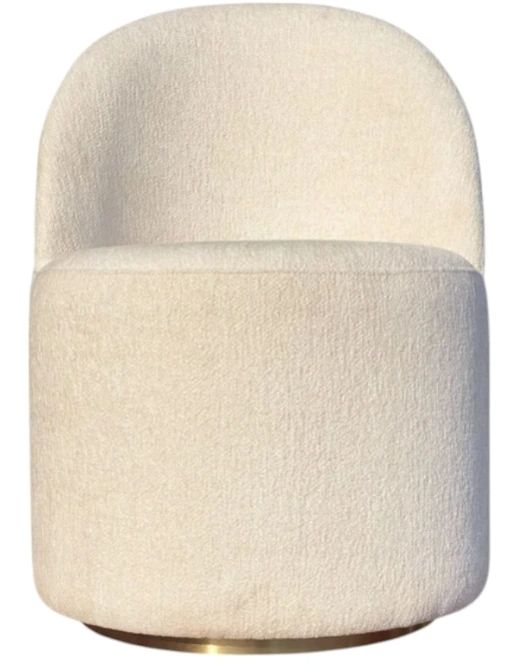 Modus Furniture Zinnia Dune Upholstered Swivel Chair-2