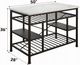 ACME Furniture Lanzo Gunmetal Kitchen Island-2