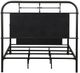 Liberty Furniture Vintage Series Antique Black Full Youth Metal Bed-3