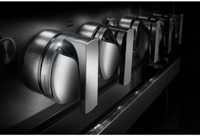 JennAir® Noir™ 36" Stainless Steel Pro Style Dual Fuel Natural Gas Range-3