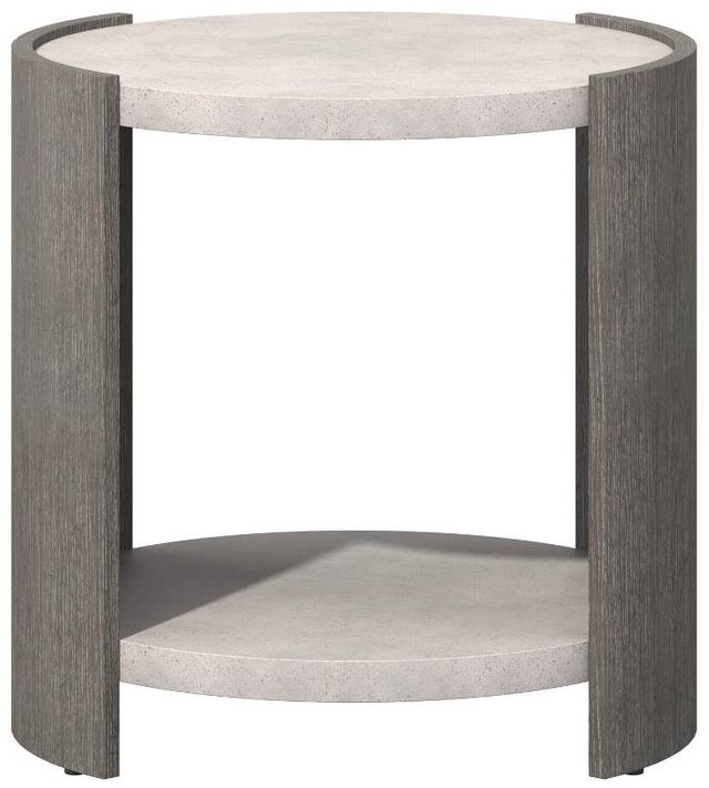 Bernhardt Prado Buff/Porcini Side Table-1